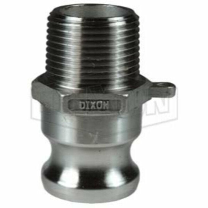 Dixon - 3/4" Cam & Groove Type F Adapter x Male NPT- Stainless
