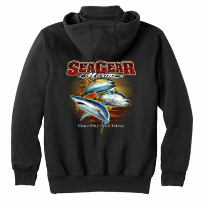Sea Gear- Carhartt 3 Fish Hoodie