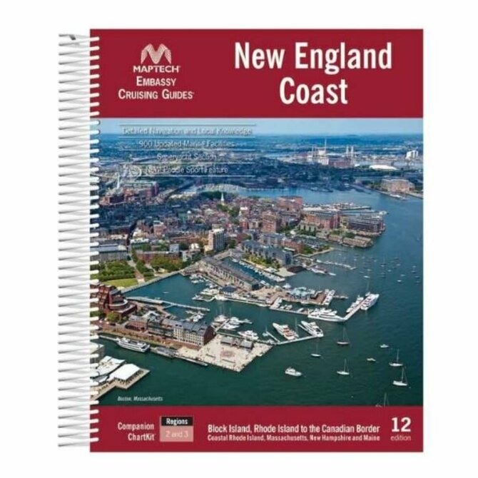Maptech - Embassy Cruising Guide: New England Coast - 12th Edition