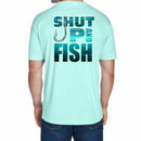 Sea Gear Outfitters - Shut Up and Fish Sun Shirt Short Sleeve