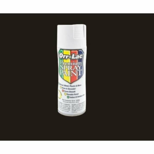 Orr-Lac - Heavy Duty Auto Spray Paints 12 oz Gloss Black