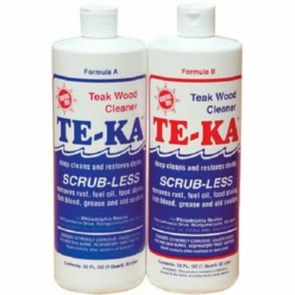 Marine-Tex - TE-KA Scrubless Teak Cleaner Set
