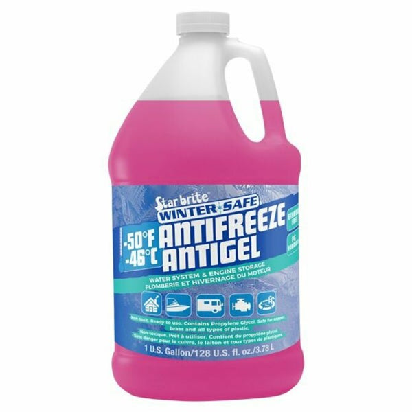 Star Brite -Winter Safe -50 RV Anti-Freeze - Non-Toxic PG - Gallon