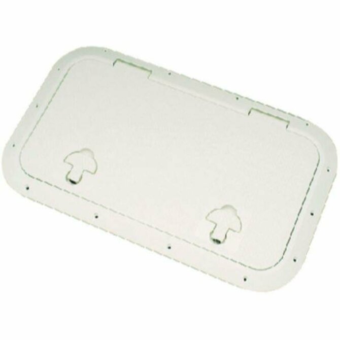 Bomar - INSPECTION HATCH 12-1/2" x 15-1/2"- OFFWHITE 12-1/2" x 15-1/2" Off White