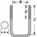 Tie Down Engineering  - Square  U-Bolt