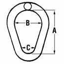 Campbell - Pear Shaped Weldless