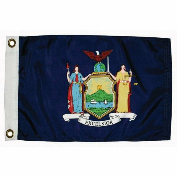 Taylor Made - New York State Flag 12" x 18"