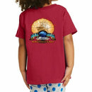 Sea Gear - Kids Flaming Scallop Short Sleeve