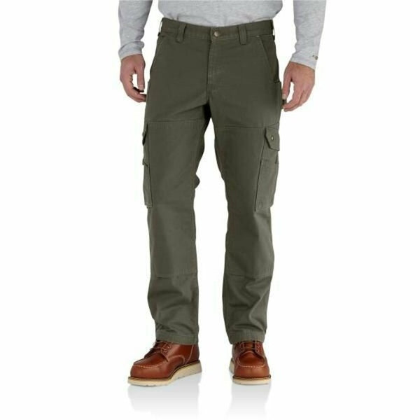 Carhartt- Men's Flannel Lined Ripstop Cargo Work Pant