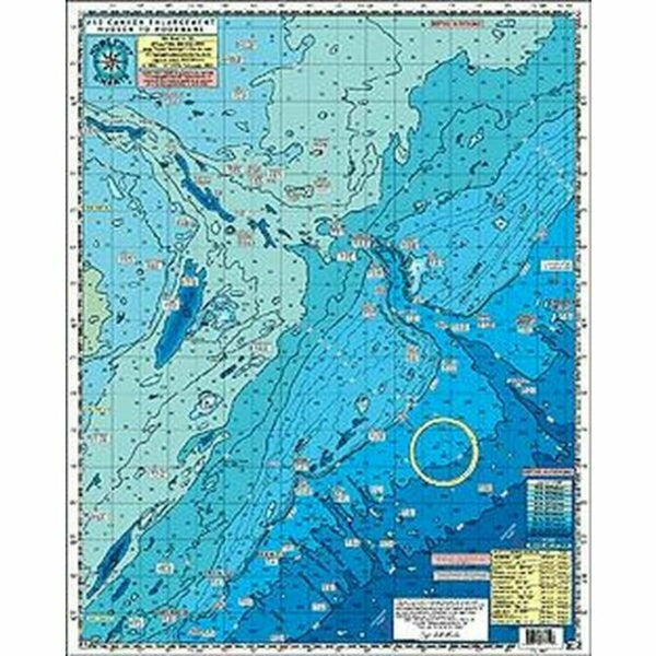Home Port Chart - #12 Hudson to Poorman's Canyon Chart