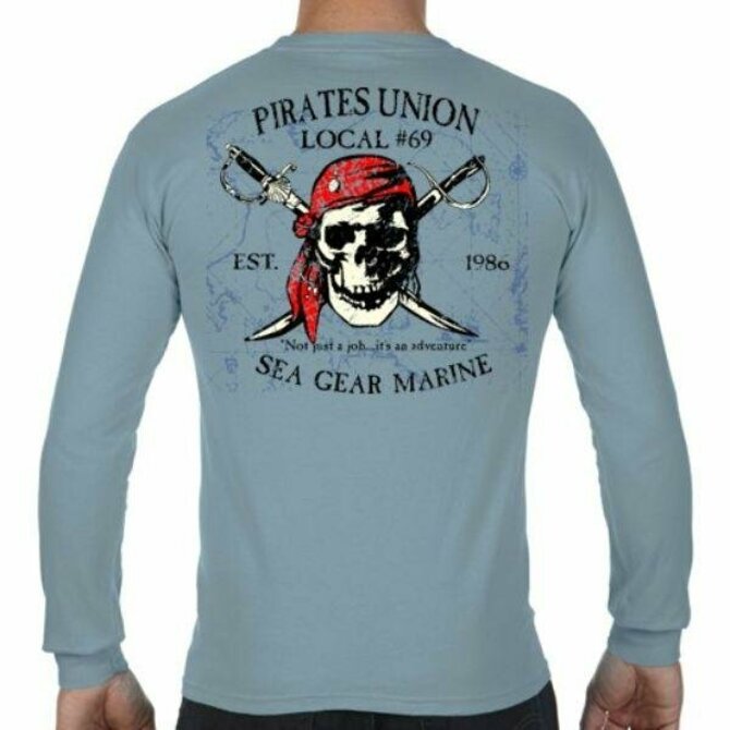 Sea Gear - Pirates Union Long Sleeve T-Shirt