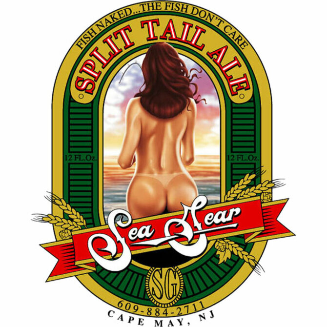 Sea Gear- Split Tail Sticker