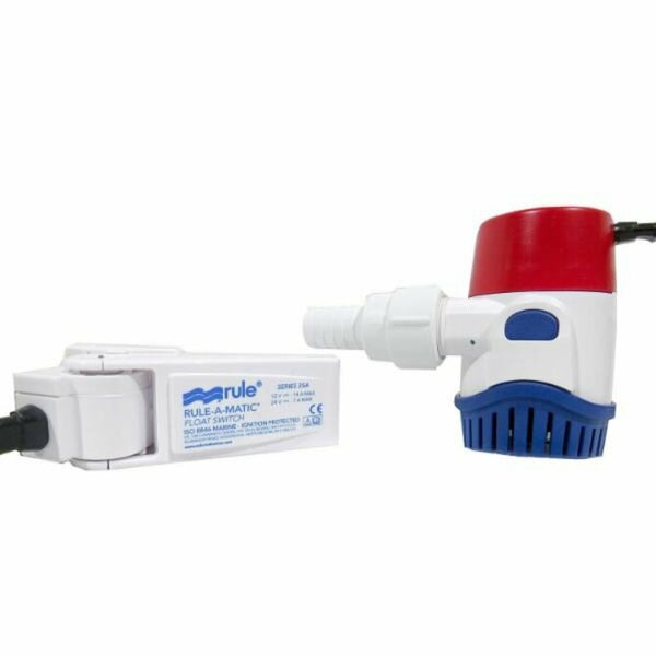 Rule - Bilge Pump Kit with Rule-A-Matic Non Mercury Float Switch