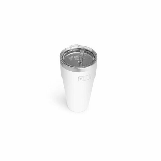 YETI - 26 oz Rambler Stackable Cup With Straw Lid