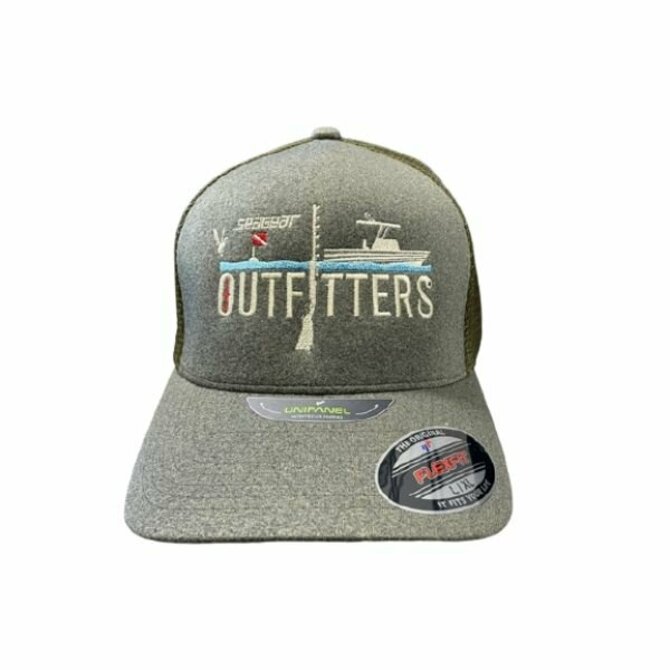 Sea Gear Outfitters - Logo Embroidered Flex Fit Hat