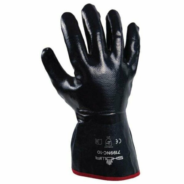 Showa - Best Gloves Blue Scallop 7199NC L