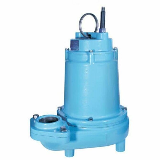 Little Giant - Manual Submersible High Head Effluent Pump, 20ft power cord