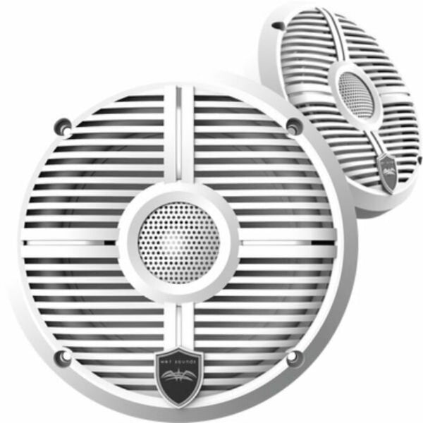 Wet Sound - High Output Component Style 6.5" Marine Coaxial Speakers - WHITE