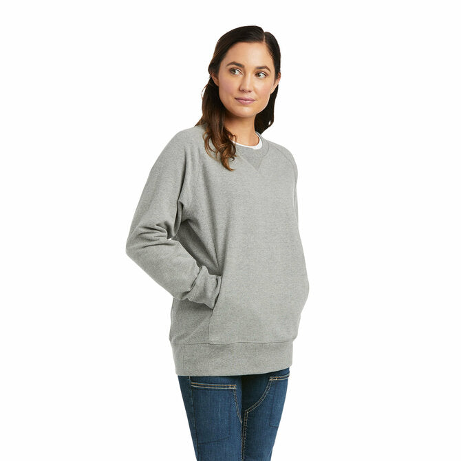 Ariat - Women's Rebar Workman Washed Fleece Sweatshirt