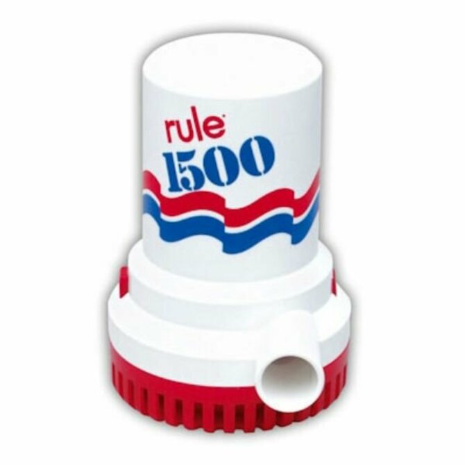 Rule - 1500 GPH Electric Bilge Pump, 24V