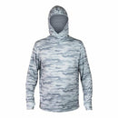 Xcel- Men's Threadx Hooded Pullover Long Sleeve Fishing Shirt W/iceskin Facecover SP21