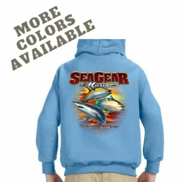 Sea Gear - Kid's 3 Fish Hoodie