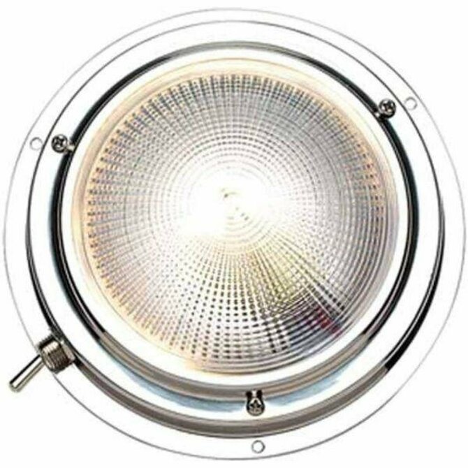 Sea Choice - Dome Light 4" Red/White