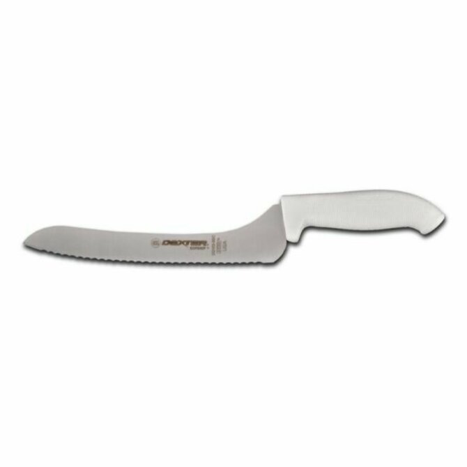 Dexter Russell - SofGrip 9" Scalloped Offset Sandwich Knife