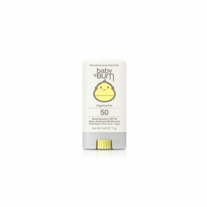Baby Bum - Mineral SPF 50 Sunscreen Face Stick-Fragrance Free .45 oz