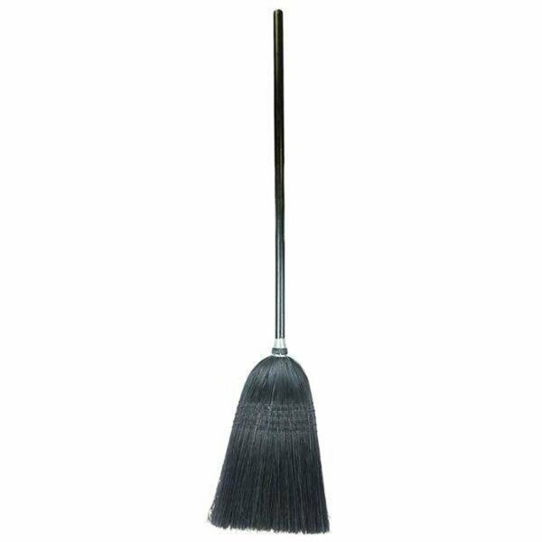 Weiler - Light Industrial Upright Broom, 100% Black Corn Fill, 56" Overall Length