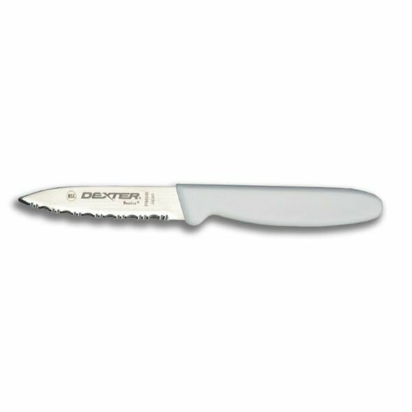 Dexter Russell - Basics 3 1/8" Scalloped Tapered Paring Knife