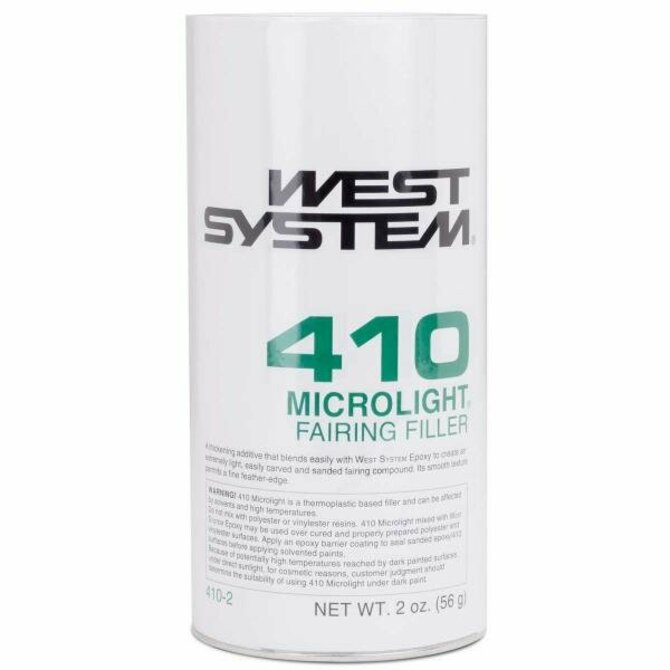 West System - 410 Microlight Fiaring Filler 2 oz Tan