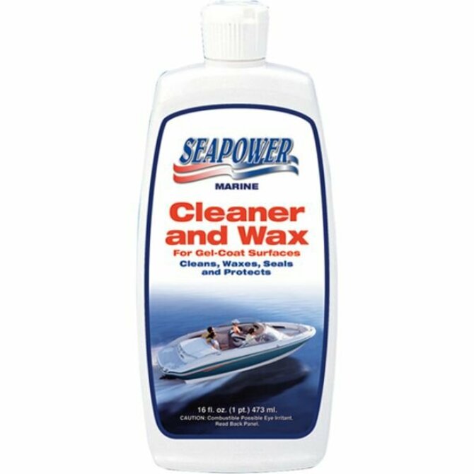 Sea Power - One Step Fiberglass Cleaner And Wax w/ Carnauba Wax