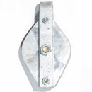 Hancock - 6” Oval Shaped Single Rigging Block For Up To 5/8” Steel Cable