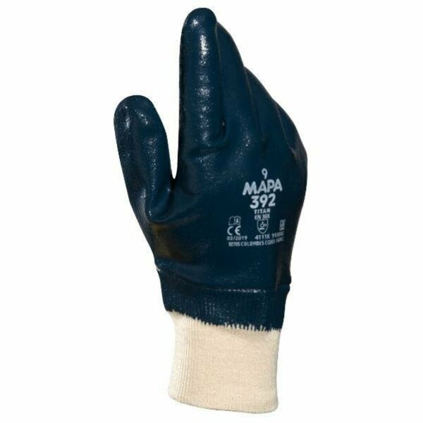 MAPA - Scallop Gloves 392 10 Blue