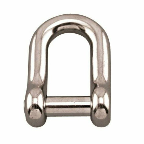 Suncor Stainless - Straight D Shackle w/ No Snag Pin