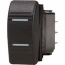 Blue Sea - Contura Switch SPDT Black - (ON)-OFF-(ON)