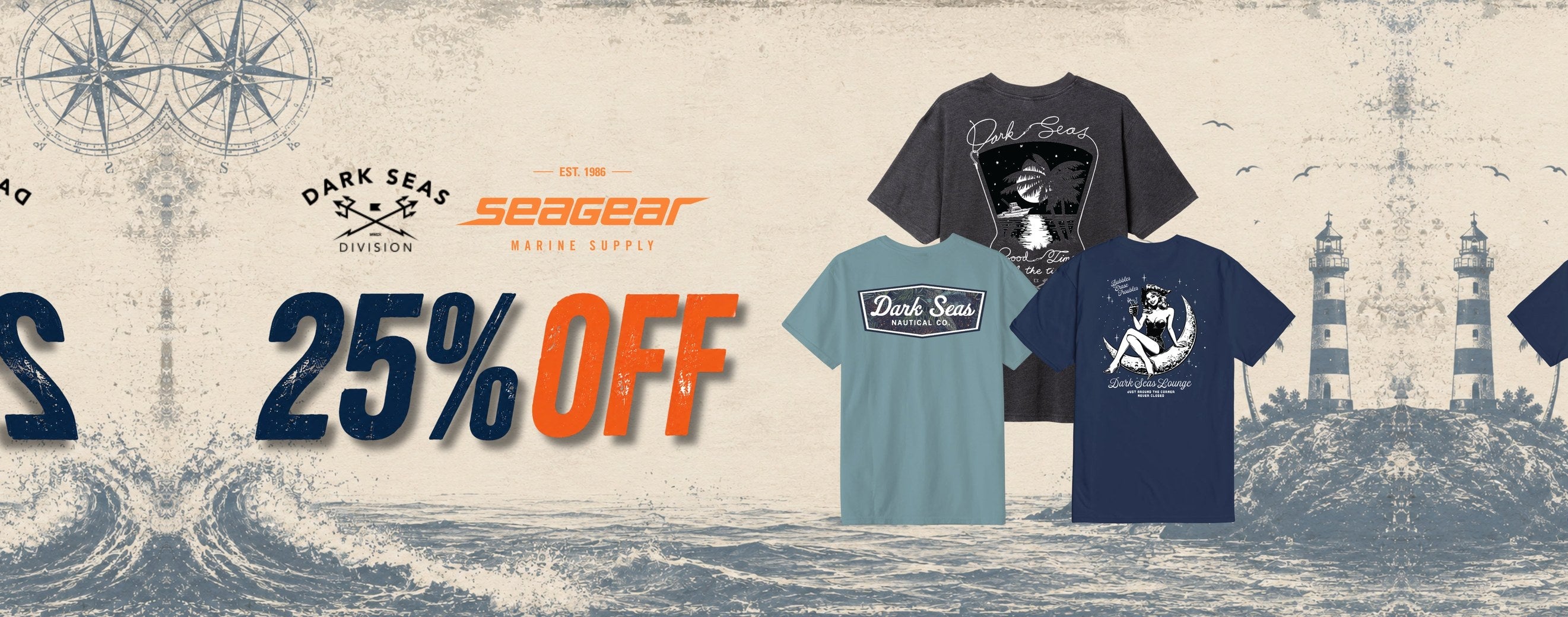 25% off Dark Seas — Sea Gear