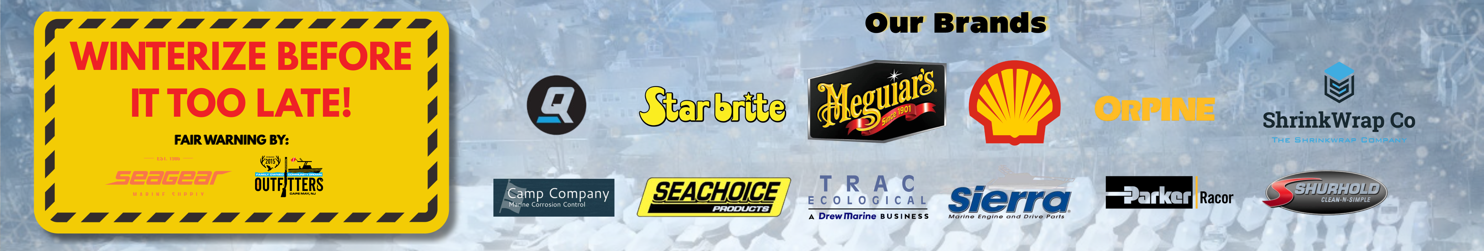Winterize before it is too late - trusted winterization brands