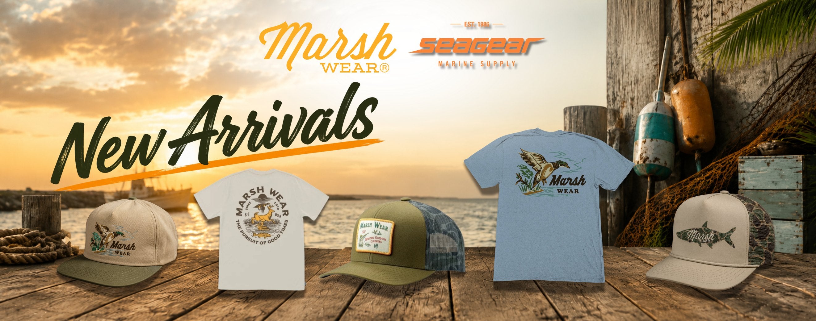 MARSH WEAR New Arrivals at Sea Gear